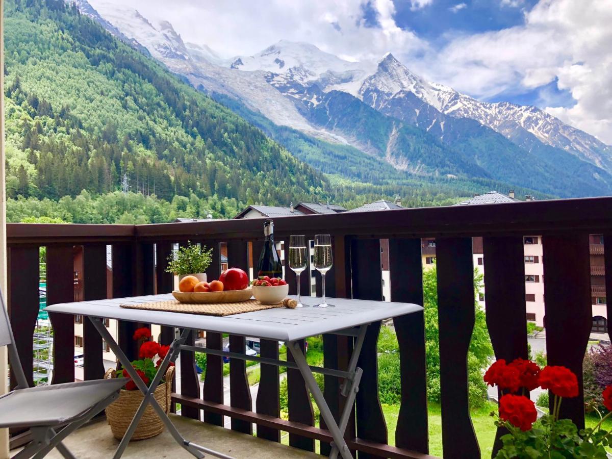 Apartamento Mont Blanc 43, Vue Mont Blanc , Balcon, Parking Chamonix Mont Blanc Exterior foto